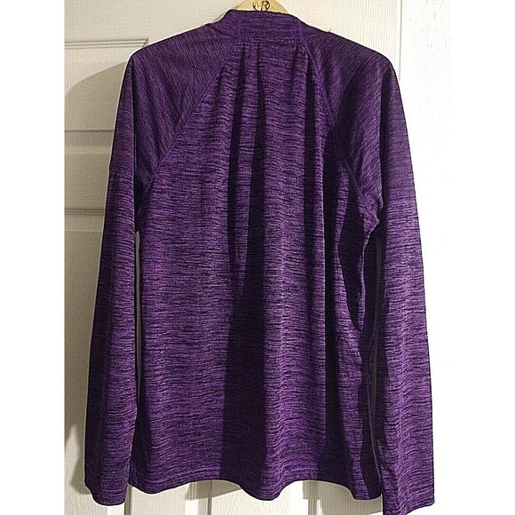 Los Angeles Lakers Purple zip pullover long sleeve size Medium Unisex - Picture 2 of 10